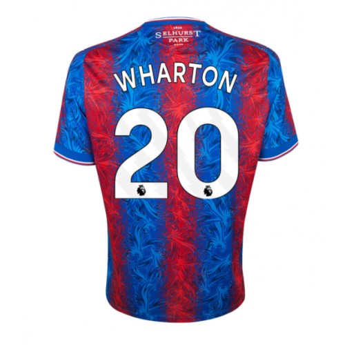 Fotballdrakt Herre Crystal Palace Adam Wharton #20 Hjemmedrakt 2024-25 Kortermet